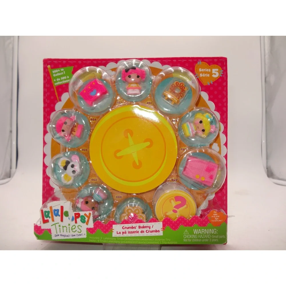 Lalaloopsy Tinies Series 5‎ Crumbs Bakery 10 Pack Mini Figures New Sealed
